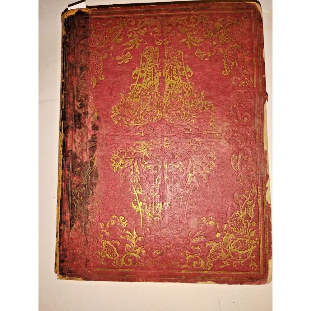 Pre-1860 Family Bible Plus Apocrypha Whitman/Shipley genealogy Leavitt and Allen
